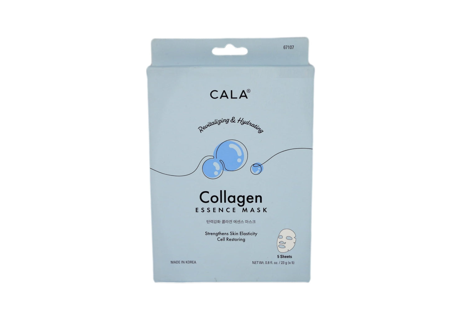 Cala Collagen essence facial mask sheets 5 count 5 Count