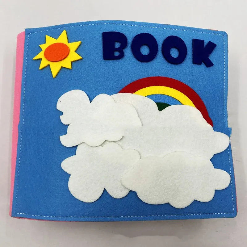 Baby Cloth Book Felt Montessori