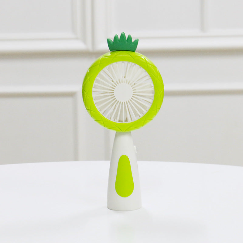 Portable USB Summer Quiet Cartoon Fruit Fan