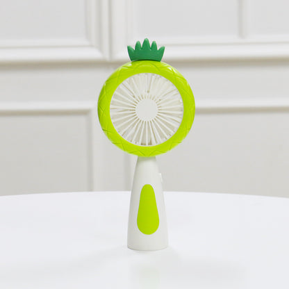 Portable USB Summer Quiet Cartoon Fruit Fan