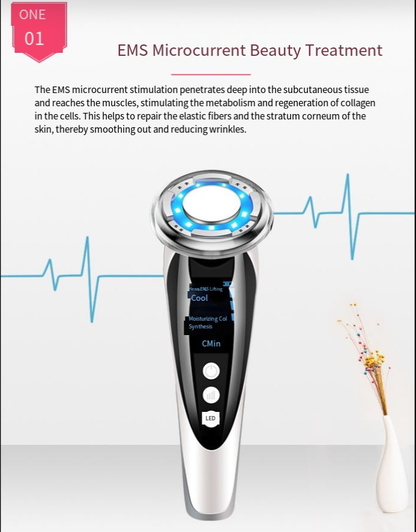 ThermaGlow Facial Ion Beauty Massager