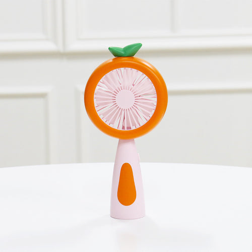 Portable USB Summer Quiet Cartoon Fruit Fan