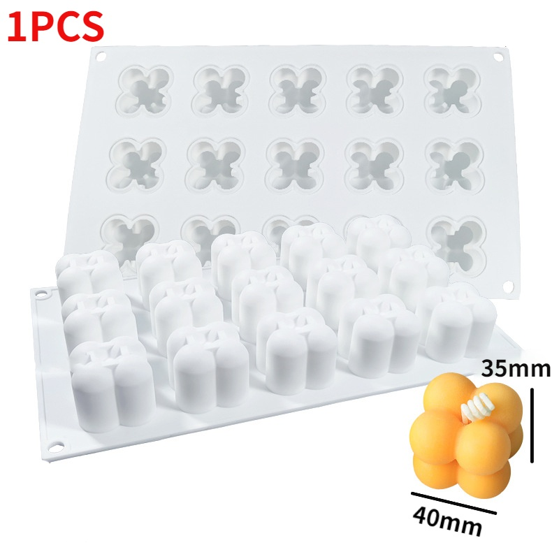 Cube Silicone Mold for Cake and Aromatherapy Candles