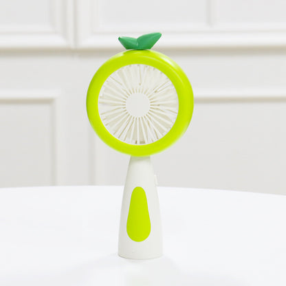 Portable USB Summer Quiet Cartoon Fruit Fan
