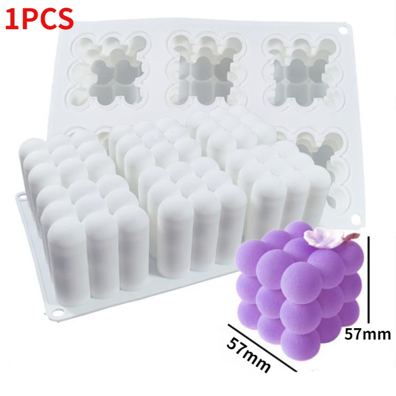 Cube Silicone Mold for Cake and Aromatherapy Candles