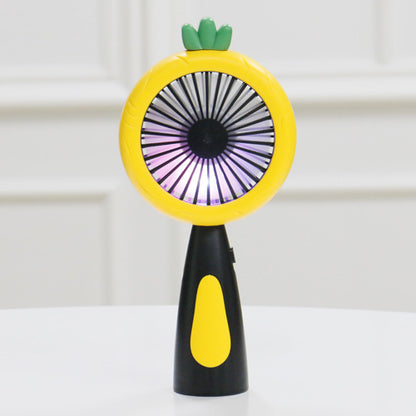 Portable USB Summer Quiet Cartoon Fruit Fan