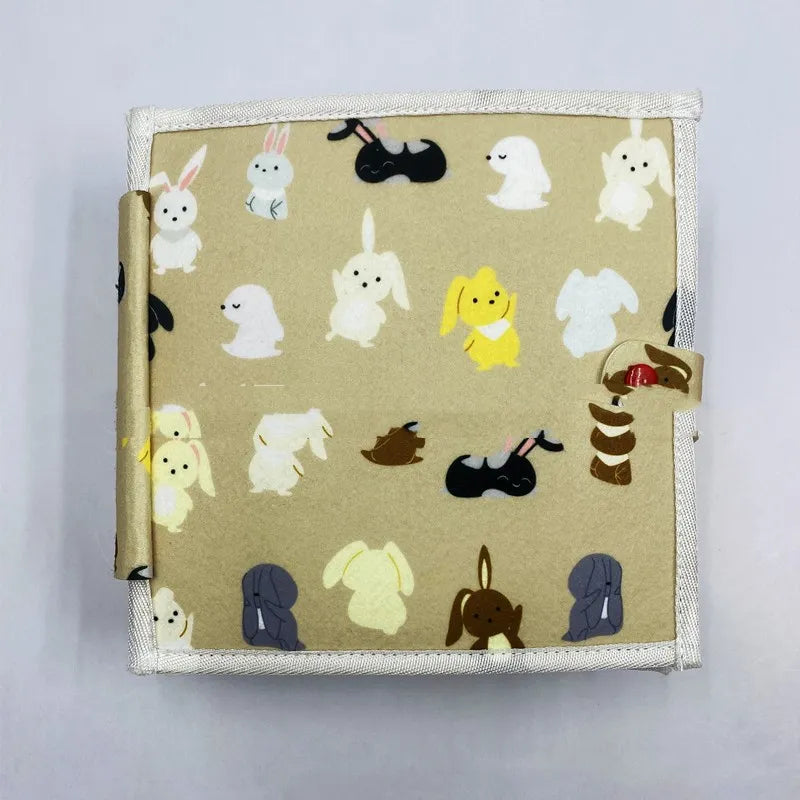 Baby Cloth Book Felt Montessori