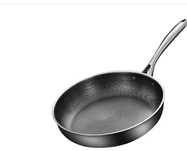 Smokeless 304L Stainless Steel Non-stick Frying Pan